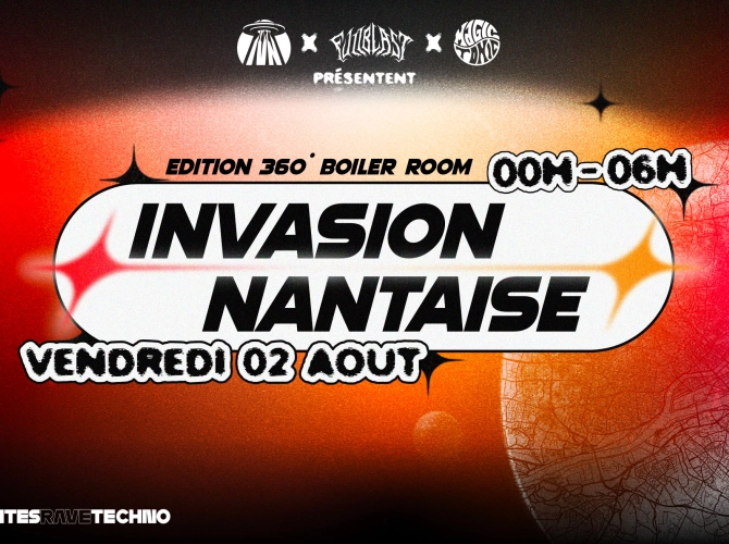 Nantes Rave Techno w/ Caravel - Invasion Nantaise