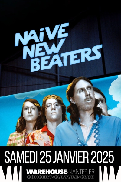 Naive New Beaters + Première partie : Venus VNR en concert à Nantes !