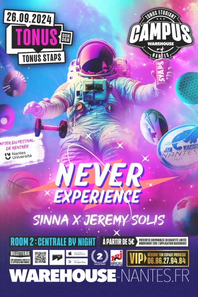 Tonus STAPS - Never Expérience