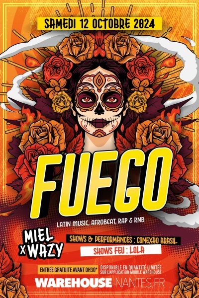 FUEGO - Otoño Edition w/ Miel & Wazy + Show & Performances !