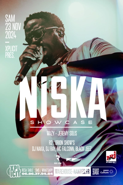 XPLICIT invite NISKA en showcase à Nantes !