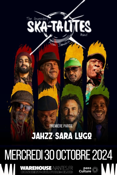 The SKATALITES en concert à Nantes ! + Première partie Jahzz & Sara Lugo