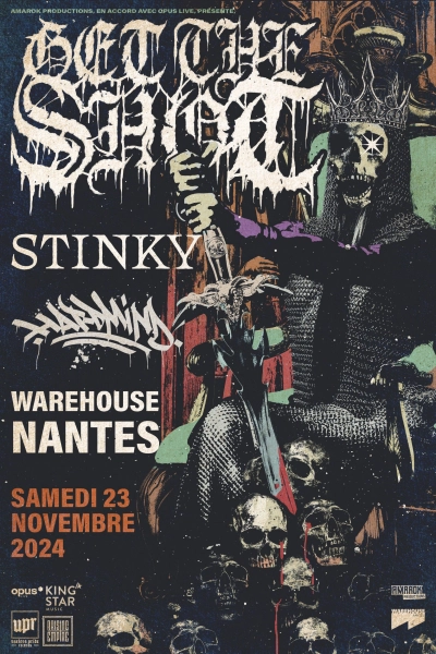 Get The Shot + Stinky + Hard Mind en concert à Nantes !