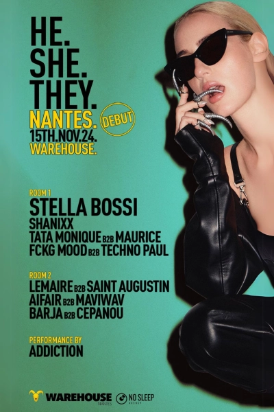 HE.SHE.THEY prés. Stella Bossi, Shanixx & More