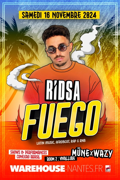 FUEGO invite RIDSA en exclusivité à Nantes !