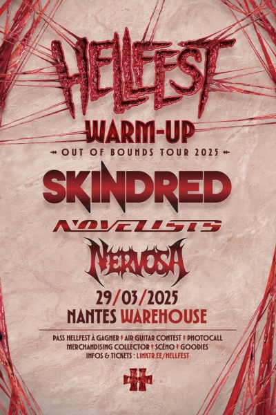 Hellfest - Warm-up "Out of Bounds Tour" 2025 !