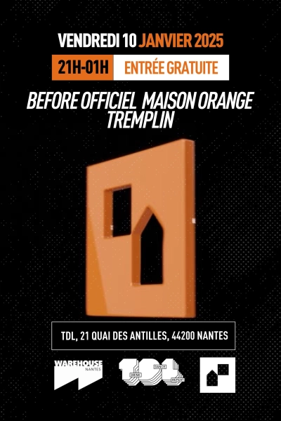 Before officiel - Tremplin x Maison Orange