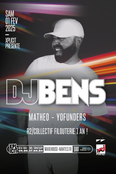 DJ BENS - Le N°1 des DJ français URBAN MUSIC au Warehouse Nantes !