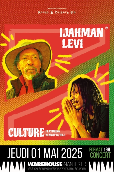 Ijahman Levi & Culture en concert à Nantes !