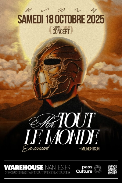 Mr tout le monde en concert à Nantes ! + première partie Midnightsun