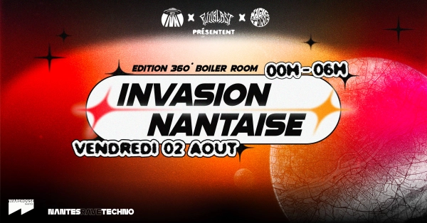Nantes Rave Techno w/ Caravel - Invasion Nantaise